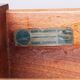 Danish extendable desk, Rosewood and Brass, model OS 51, Arne Vodder.