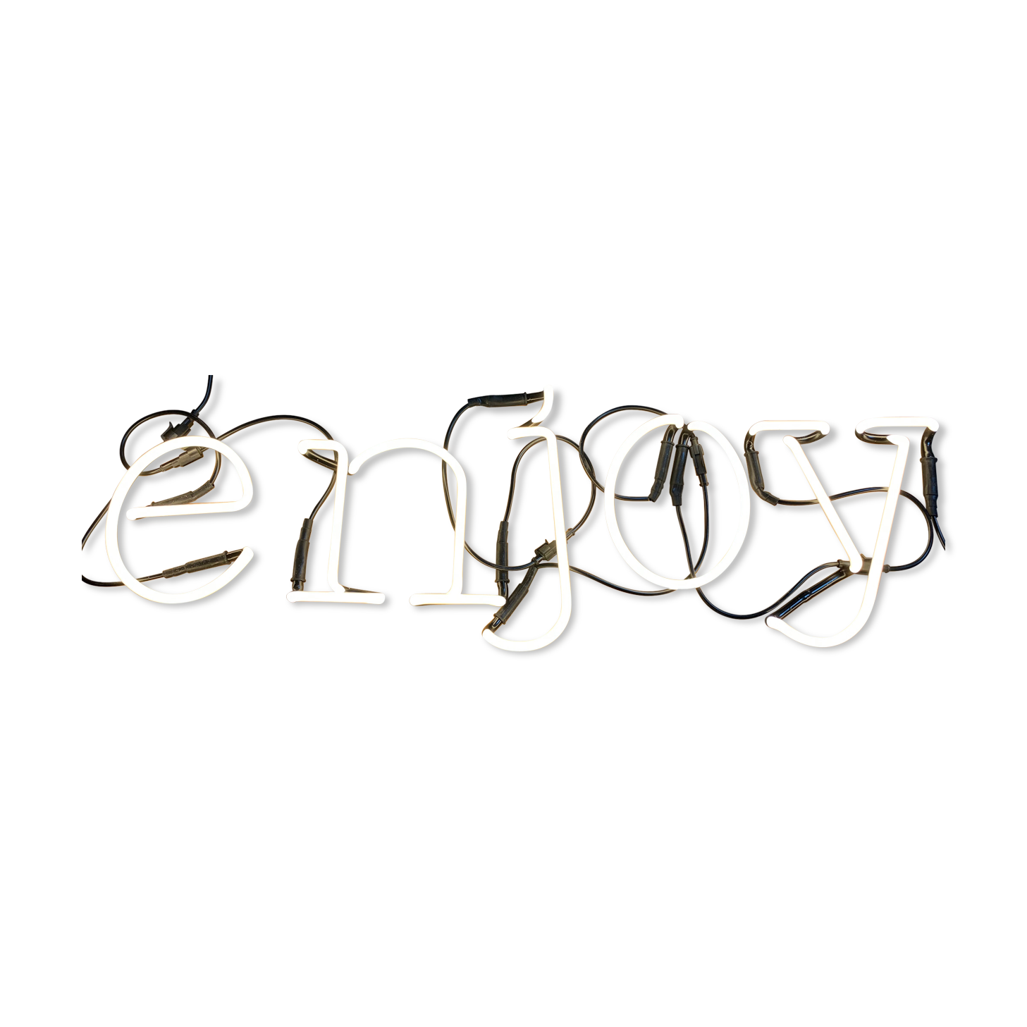 Neon Letters "Enjoy"