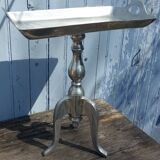 Aluminum side table