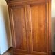 Cabinet 2 doors in Cherry Solid style Louis Philippe