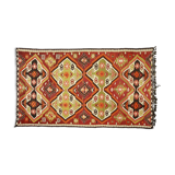 Anatolian handmade kilim rug 283 cm x 166 cm