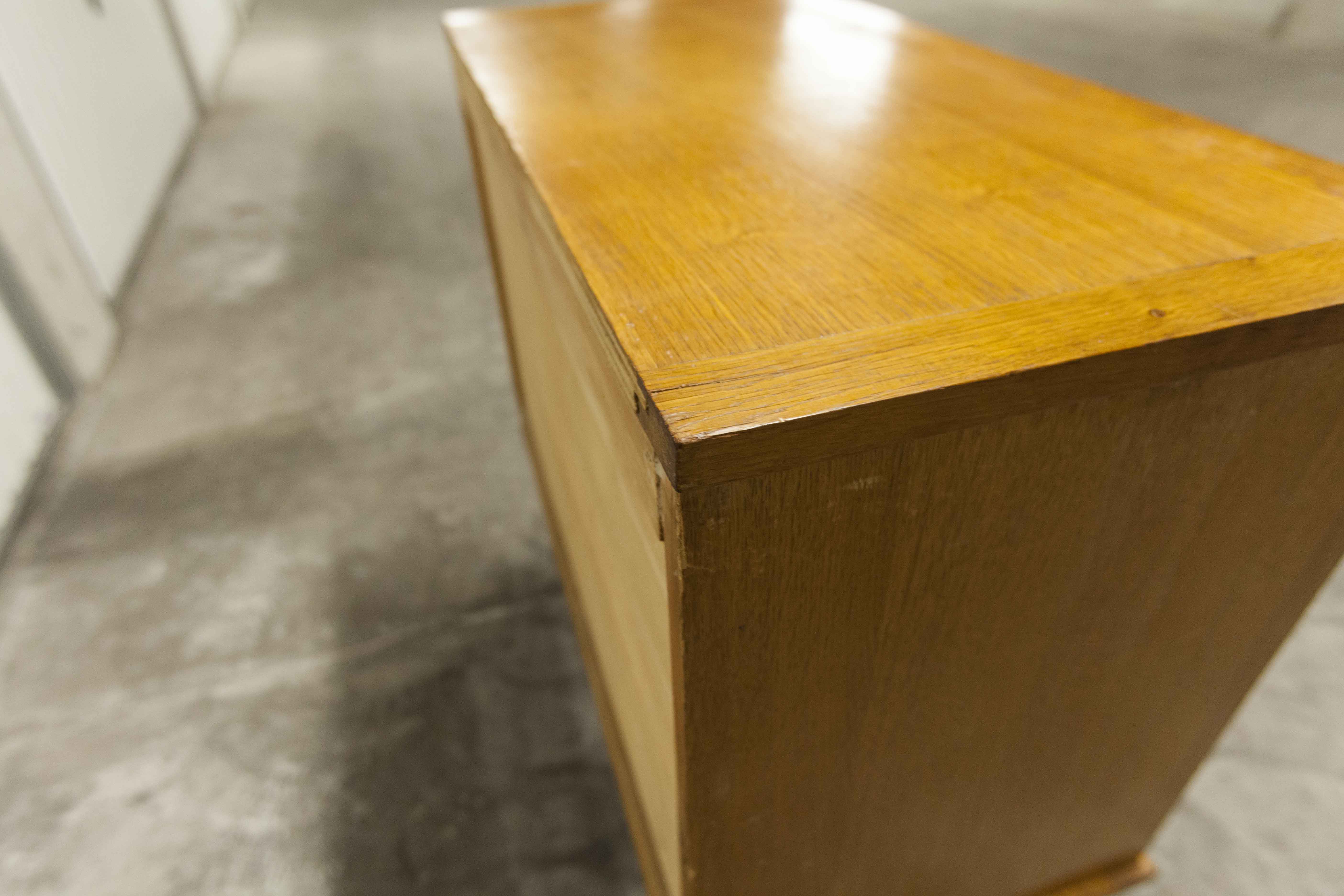 Commode scandinave 3 tiroirs années 60 pieds compas
