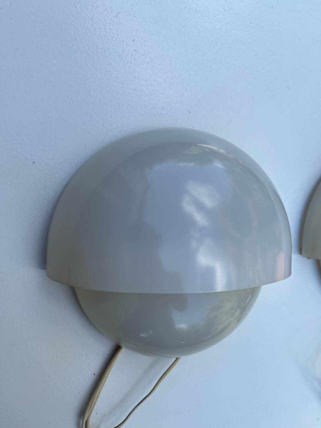 x2 Appliques Mania - Vico Magistretti - Artemide - Vinatge 70s