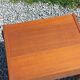 Pair of Scandinavian-style teak bedside tables from the 1970s.