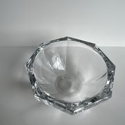 Octagonal glass cup D: 11,5cm
