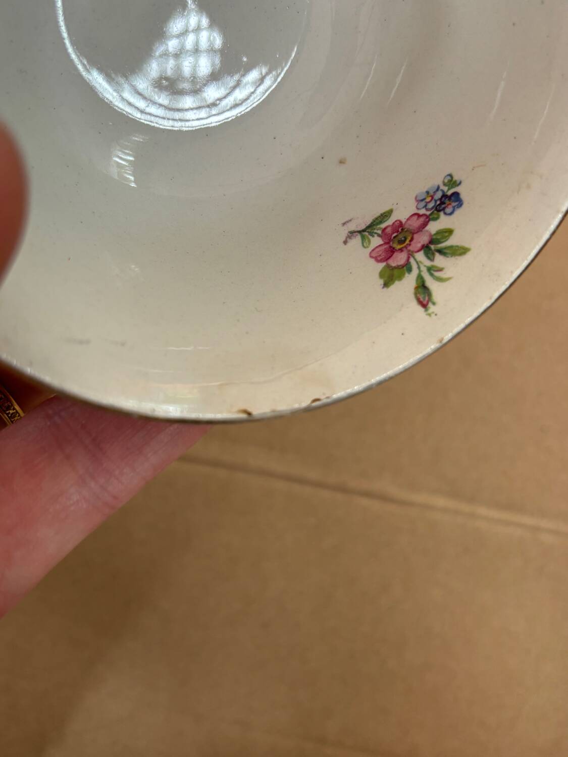 Service tasse the porcelaine