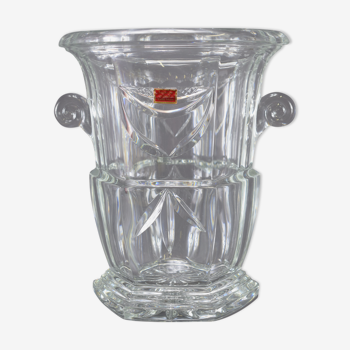 Champagne bucket in vintage crystal crystal workshop