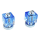 Pair of 1970s Murano glass wall sconces by Mazzega