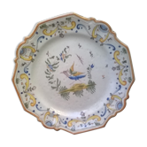 Assiette ancienne de Moustier