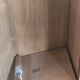 Art deco cabinet 3 doors 4 drawers in place of walnut