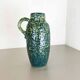 Vase multicolore Super Color Crusty Fat Lava Scheurich, Allemagne WGP, années 1970