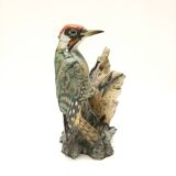 Vintage Hand-Painted Ceramic Woodpecker by Bepi Tay, Italy