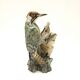 Vintage Hand-Painted Ceramic Woodpecker by Bepi Tay, Italy