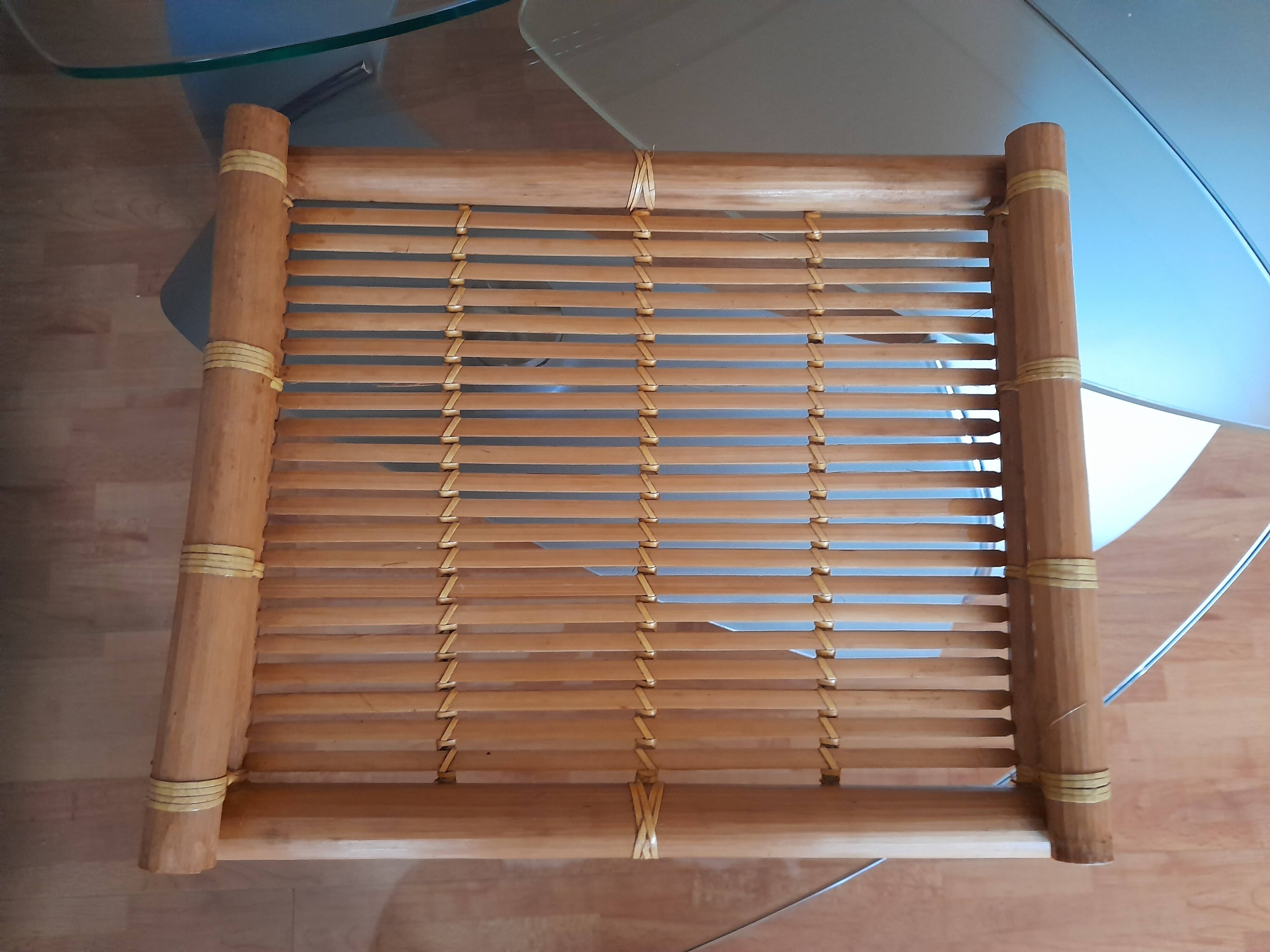 Japanese bamboo tray