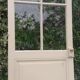 Old glazed communication door, 81x224cm