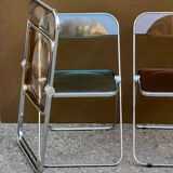 Four Plia Chair G. Piretti For Anonima Castelli