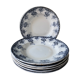 Lot de 6 assiettes creuses Terre de Fer St Amand & Hamage
