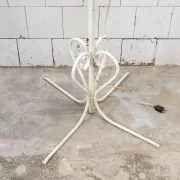Painted wrought iron garden lamp, Italy, 1960s