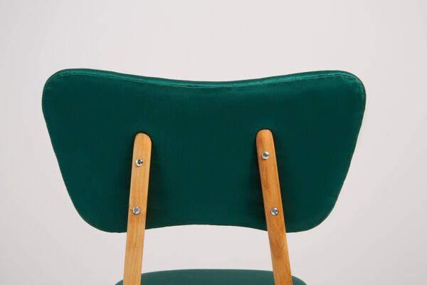 Chaise verte Dedar Tabularasa du 20ème siècle, années 1960