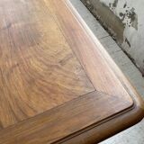 Solid walnut farmhouse castle table 1900 XXL