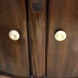 Pair of mahogany bedsides 1940s