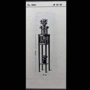 Plant stand Secession No. 1015 by Josef Hoffmann for J.J. Kohn