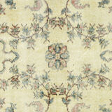 Anatolian handmade vintage rug 120 cm x 100 cm