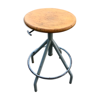 Industrial shop stool