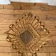 Vintage bamboo rattan umbrella holder
