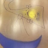 Original Joan Miro exhibition poster