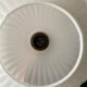 Louis Kalff brushed opaline lamp