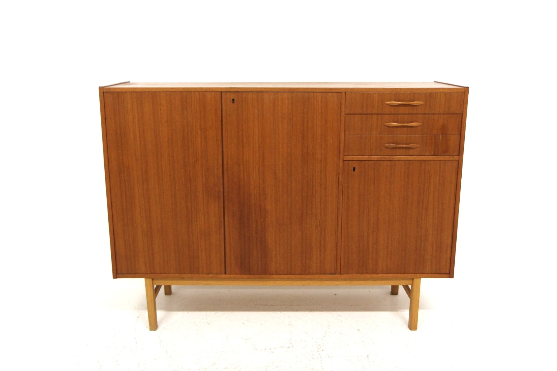 Enfilade scandinave en teck, Suède, 1960