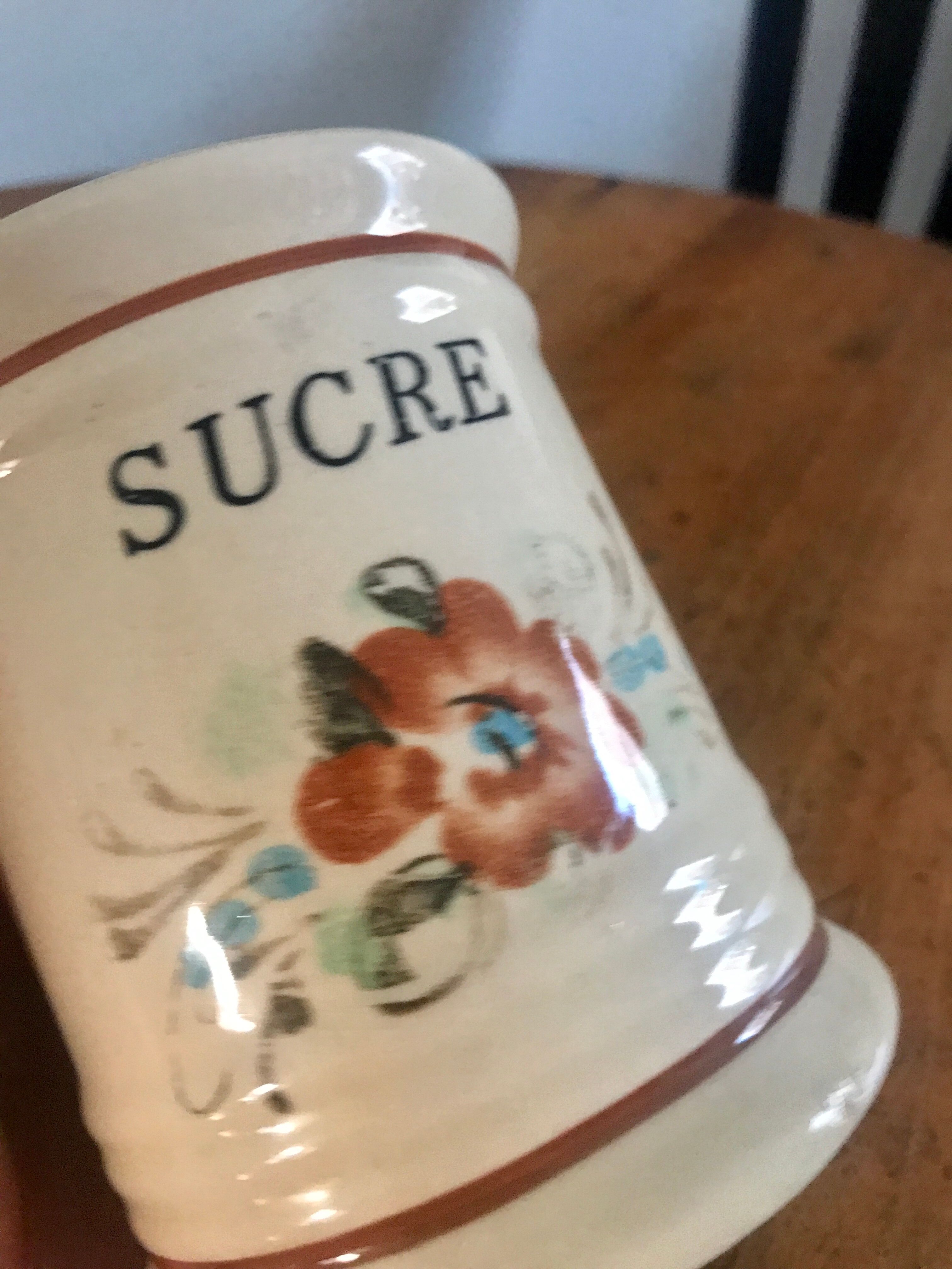 Pot with "SuCre" natural tones