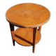 Gueridon vintage placage chêne