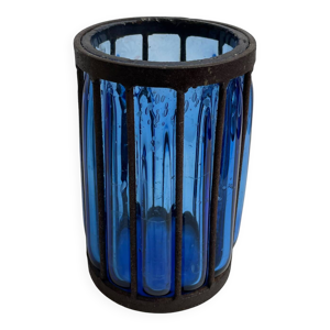 Vase en verre soufflé