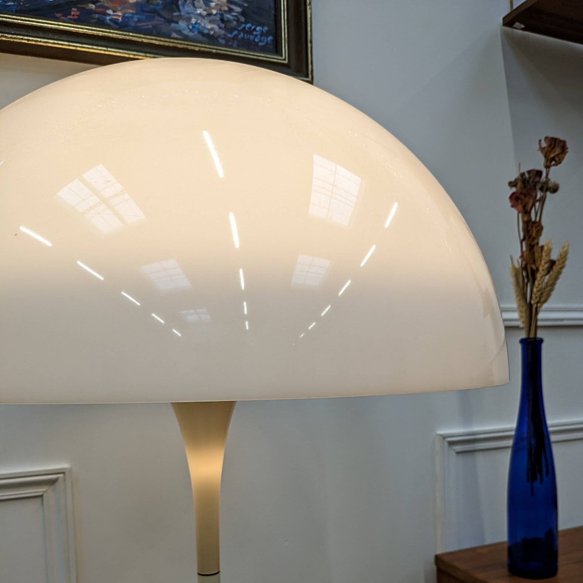Panthella floor lamp by Verner Panton and Louis Poulsen