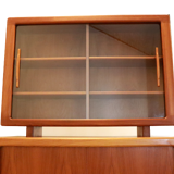 Vintage Danish design Dyrlund two-piece cabinet