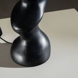 Sculptural wooden Typ 42 table lamp by Temde