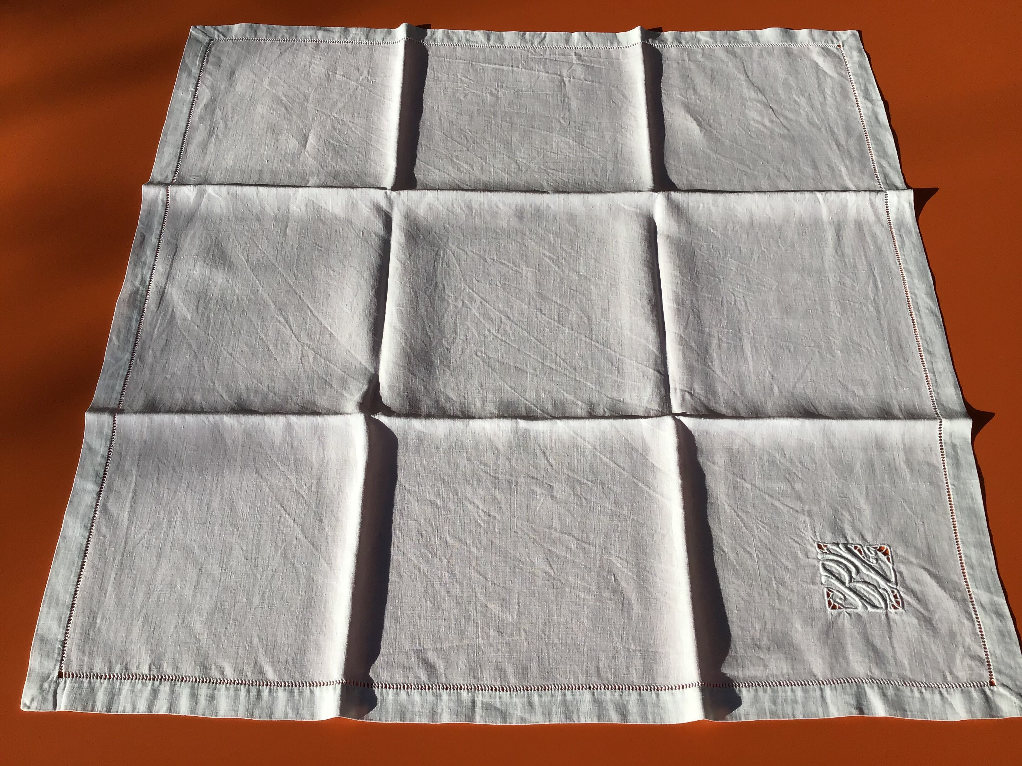5 square towels BL open 63x63cm