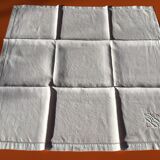 5 square towels BL open 63x63cm