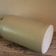 Vintage light stoneware liqueur bottle