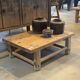 Fuzhou - Small antique Chinese coffee table in elm no. 5