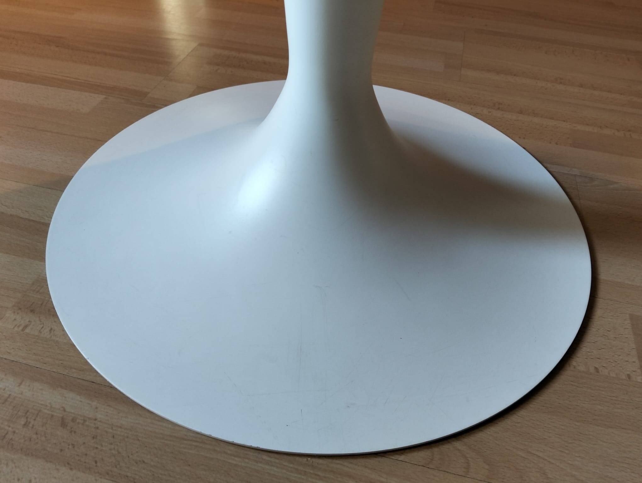 Round table "Flute" Cinna (Ligne Roset) – Arabesco Marble Ceramic 120cm