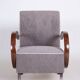 Czech Art Deco Beech Armchair attributed to J. Halabala for Up Zavody, 1930s