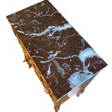 Louis XV chest of drawers in marquetry