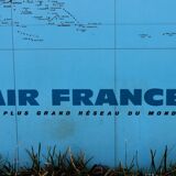 Carte du monde Air France