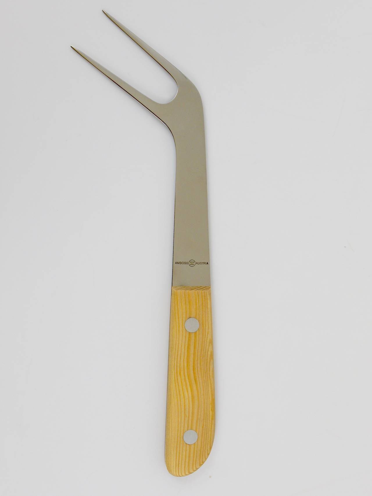 Ensemble à découper Mid Century 5009, couteau et fourchette par Amboss Austria, années 1960
