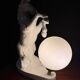 White horse lamp from the 1970s.