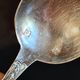 Vintage elegance: Set of 8 small silver-plated metal spoons – Ref 26