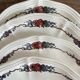 Antique bowls, saucers from Sarreguemines model Obernai.